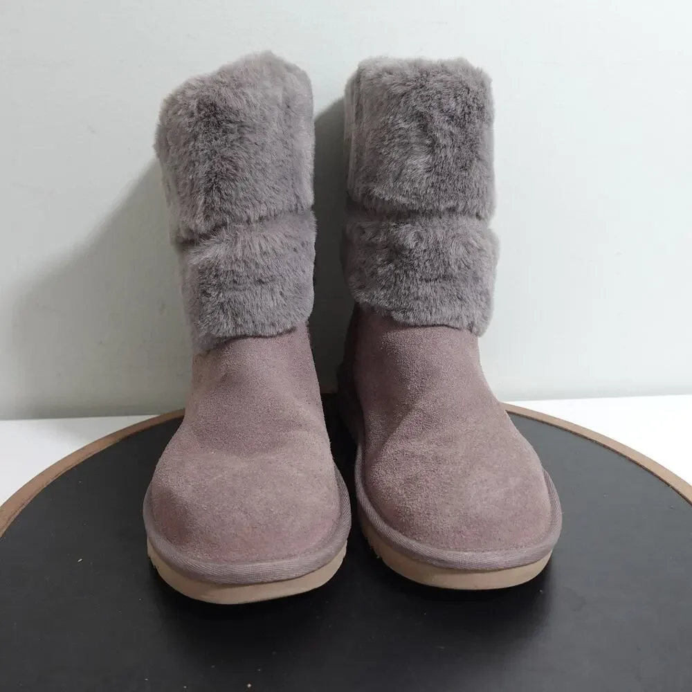 Koolaburra by UGG Boots Womens Size‎ 6 Suede Winter Warm Cozy 1114629